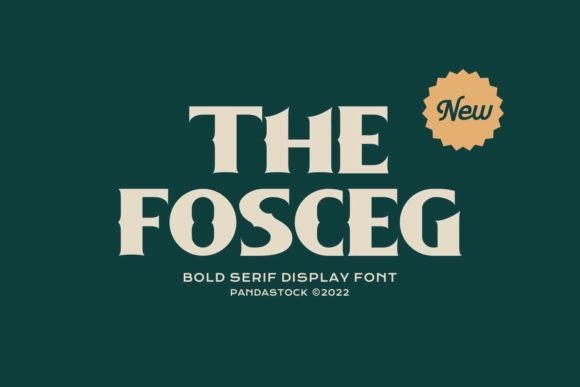 Boost Your Campaigns with The Fosceg: A Modern Display Font