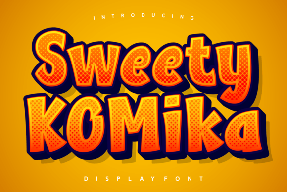 Charming Sweety Komika: A Font for Crafters and Creators