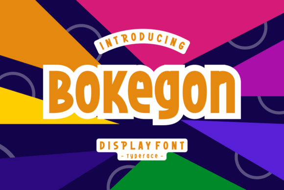Discover Bokegon: The Bold Display Font for Editorial Design