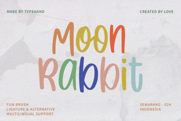 Discover Moon Rabbit: A Playful and Engaging Display Font
