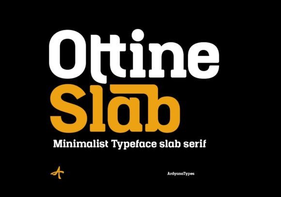 Discover Ottine: A Bold and Stylish Display Font for Crafters