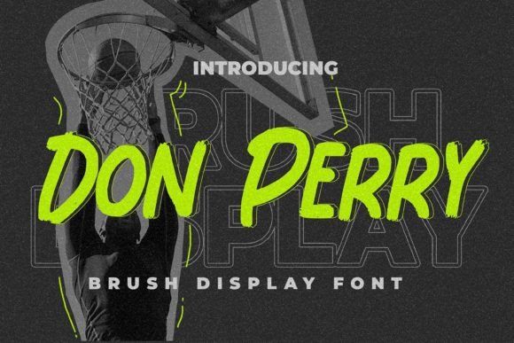 Don Perry: A Versatile Display Font for Creative Web Design