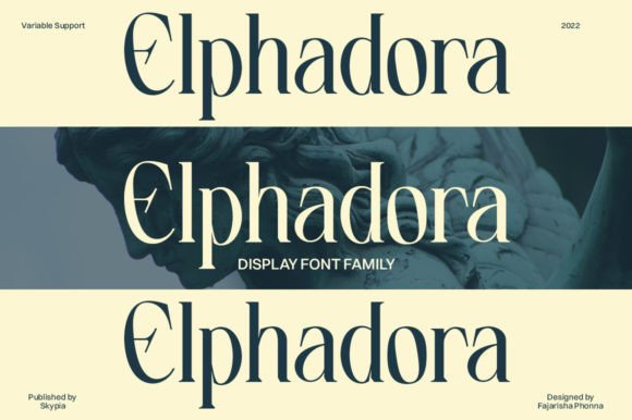 Elphadora: The Serif Display Font for Scroll-Stopping Campaigns
