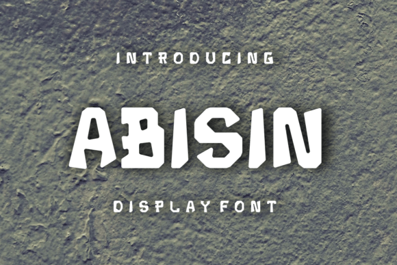 Enhance Your Brand with Abisin: A Unique Display Font