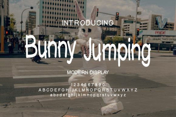 Enhance Your Brand with Bunny Jumping Font