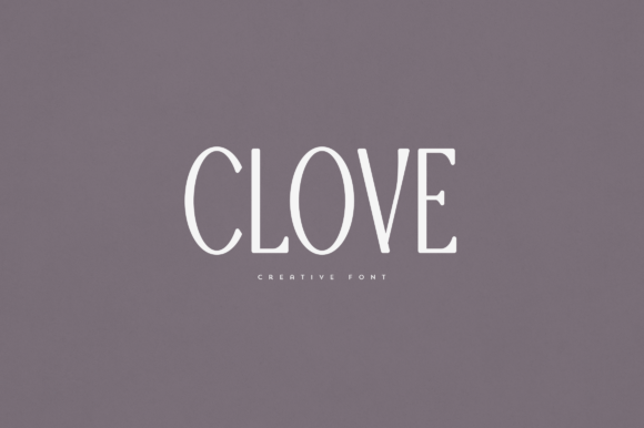Enhance Your Brand with Clove: A Versatile Display Font