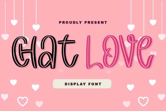 Enhance Your Web Design with Chat Love, a Charming Display Font
