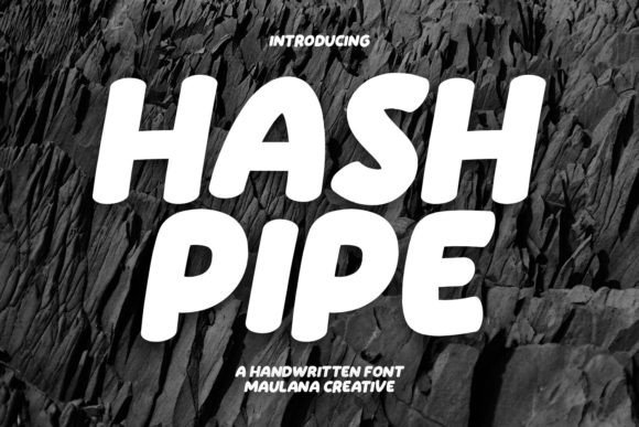 Hash Pipe: A Bold Display Font for Eye-Catching Designs