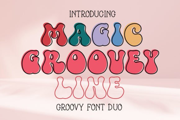 Magic Groovey: A Display Font with Retro Web Appeal