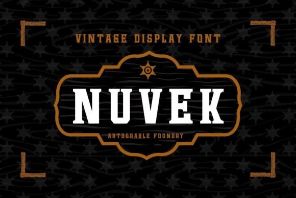 Nuvek: A Versatile Display Font for Creative Web Design