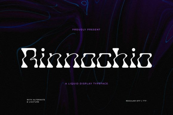 Rinnochio: A Versatile Display Font for Editorial Charm