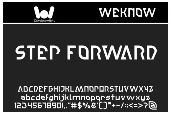 Step Forward: A Display Font for Bold Editorial Design