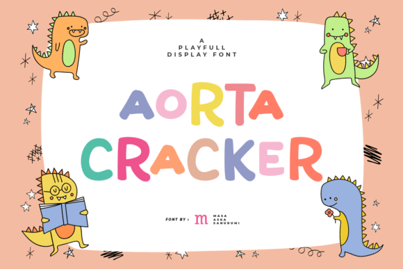 Unlock Creativity with Aorta Cracker: A Playful Display Font