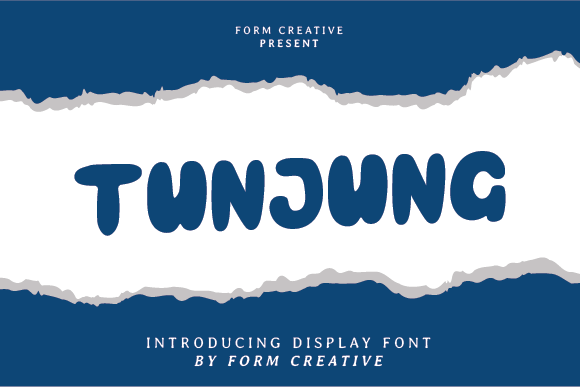 Using the Tunjung Typeface in Editorial Design
