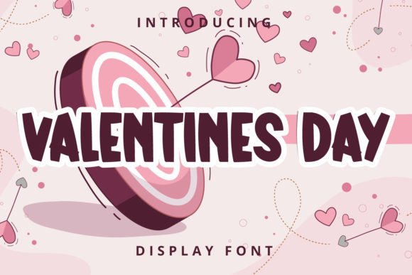 Valentines Day: A Charming Font for Editorial Design